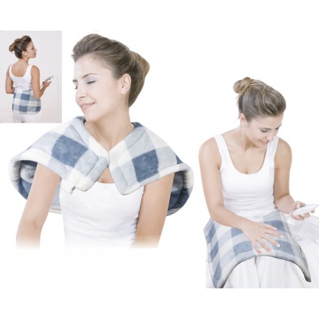 sgl LH886C Washable Heating Pad-Blue Cube