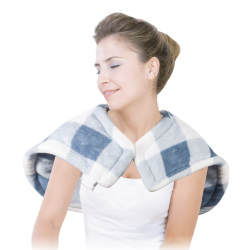 sgl LH886C Washable Heating Pad-Blue Cube