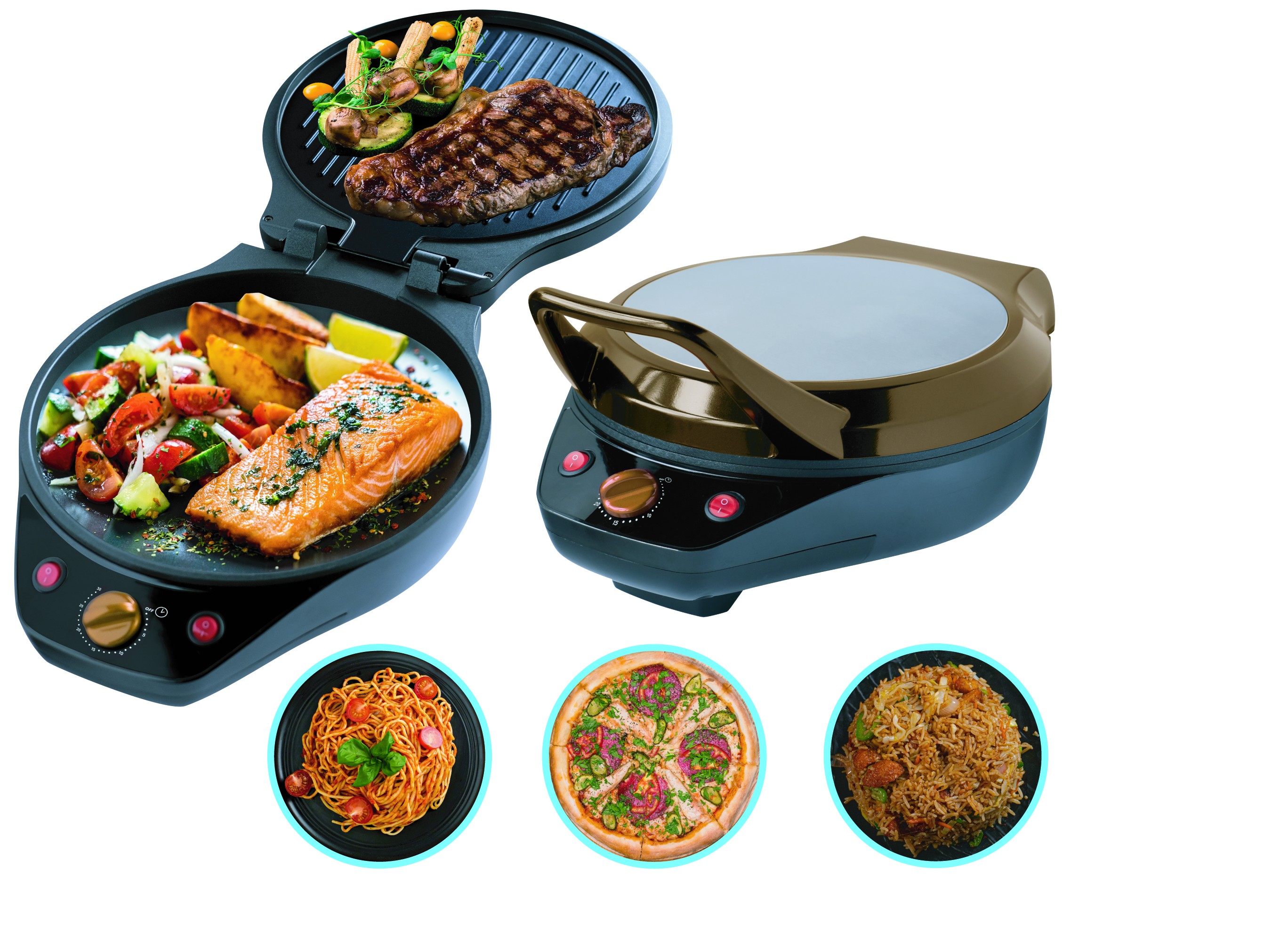 origo MC112 Multi-function Two Ways Grill - ORIGIN
