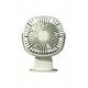 Batus DF2003G Cordless Desk Clip Fan - Green