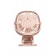 Batus DF2003P Cordless Desk Clip Fan - Pink