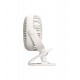 Batus DF2003W Cordless Desk Clip Fan - White