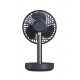 origo DF2007B Cordless Desk Fan - Blue