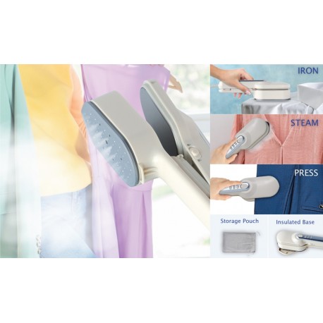 origo GS6709 三合一手提蒸氣夾燙機