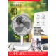 origo DF2007B Cordless Desk Fan - Blue