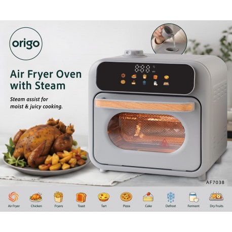 origo AF7038 Air Fryer Oven with Steam